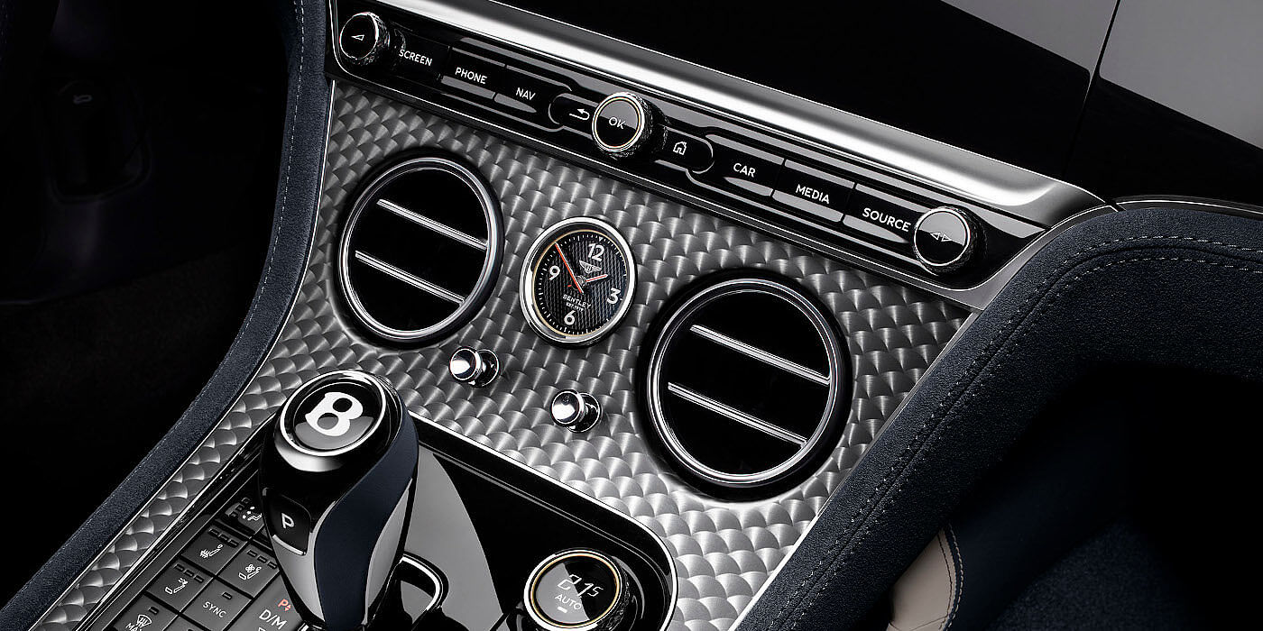 Bentley Kaohsiung Bentley Continental GTC Speed convertible front interior engine spin veneer detail