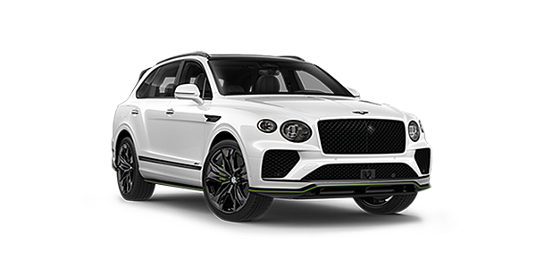 Bentley Kaohsiung Bentley Bentayga Speed SUV in Snow Quartz Pearlescent by Mulliner white paint