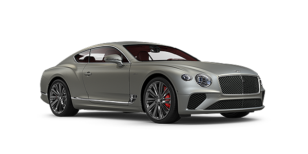 Bentley Kaohsiung Bentley GT Speed coupe in Extreme Silver paint front 34