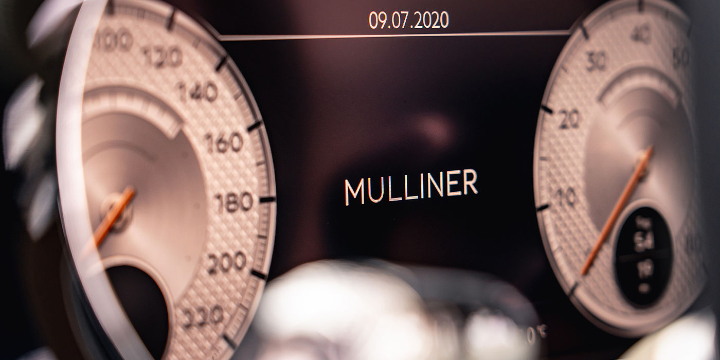 Bentley Kaohsiung Bentley Continental GT Mulliner coupe Mulliner dial detail